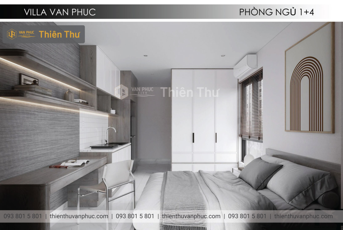 Cho thuê căn hộ dịch vụ tại khu royal vạn phúc city 17m2