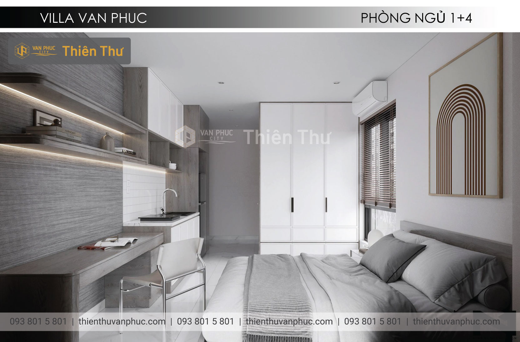 Cho thuê căn hộ dịch vụ tại khu royal vạn phúc city 17m2