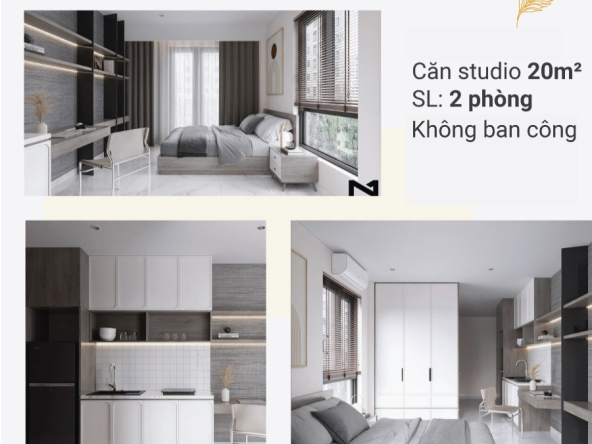 cho thuê căn hộ dịch vụ tại khu royal vạn phúc city 20m2 không ban công