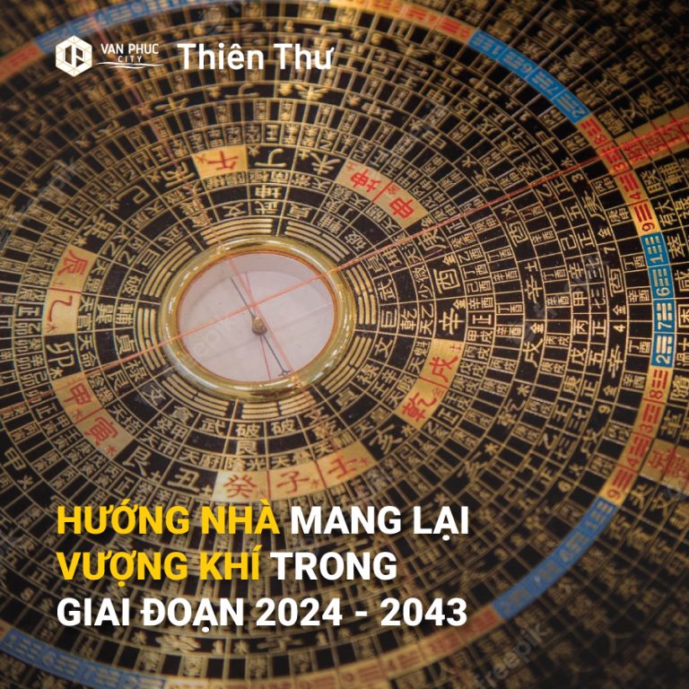 hướng nhà mang lại vượng khí 2024 - 2043