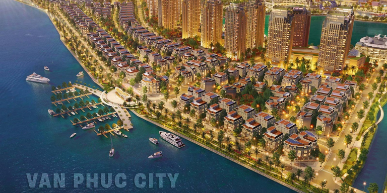 Tổng thể khu đô thị vạn phúc