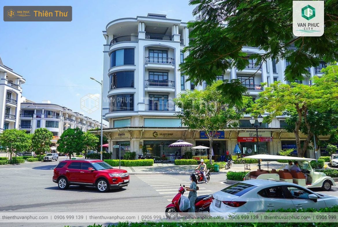 Bán shophouse Vạn Phúc City mặt tiền 7m