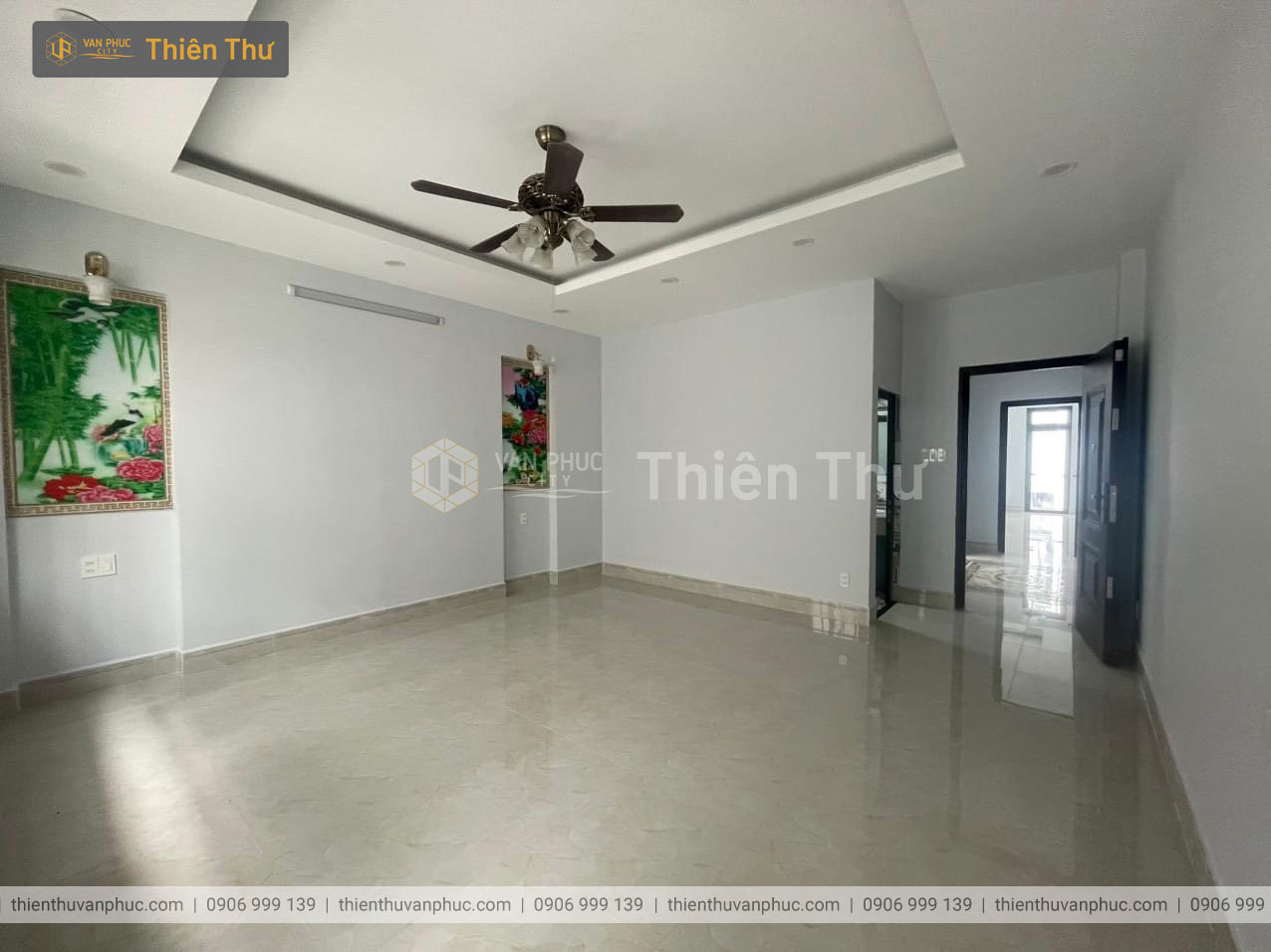 Cho thuê nhà nguyên căn mặt tiền 5m vạn phúc city