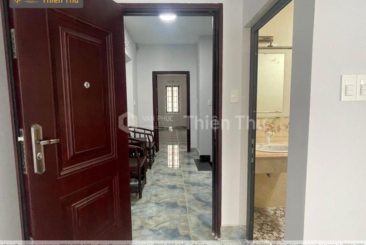 Cho thuê nhà nguyên căn mặt tiền 5m vạn phúc city