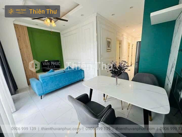 Cho thuê căn hộ dịch vụ 2 phòng ngủ 80m2 Vạn Phúc City