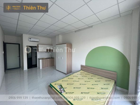 Cho thuê căn hộ studio full nội thất Vạn Phúc City