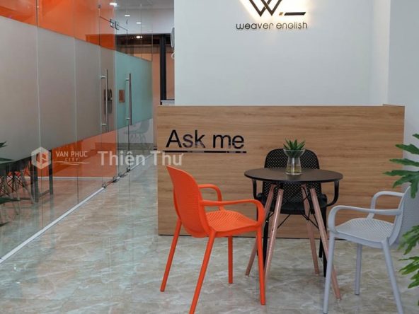 Cho thuê mặt bằng văn phòng 180m2 tại Khu đô thị Vạn Phúc City