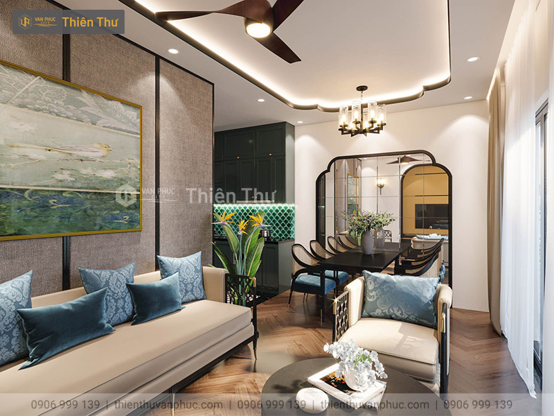 Cho thuê căn hộ 2 phòng ngủ Vạn Phúc City
