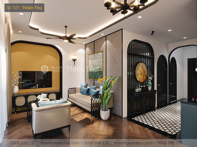 Cho thuê căn hộ 2 phòng ngủ Vạn Phúc City