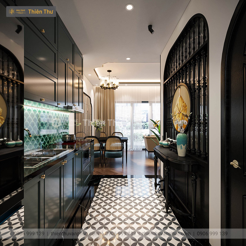Cho thuê căn hộ 2 phòng ngủ Vạn Phúc City