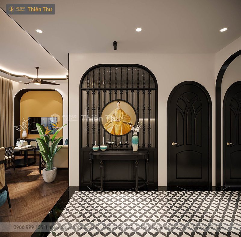 Cho thuê căn hộ 2 phòng ngủ Vạn Phúc City
