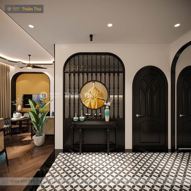 Cho thuê căn hộ 2 phòng ngủ Vạn Phúc City