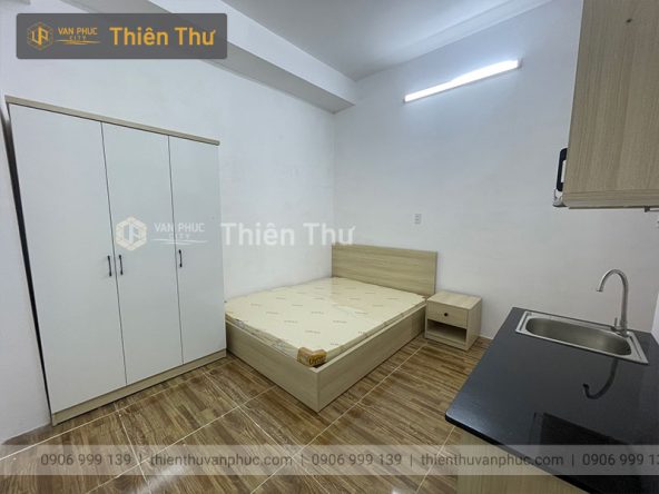 Cho thuê căn hộ dịch vụ studio Vạn Phúc City