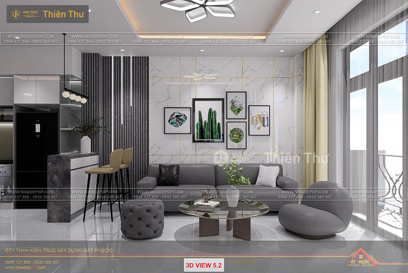 Cho thuê căn hộ 2pn Vạn Phúc City